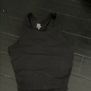 Athleta Black Crop Top